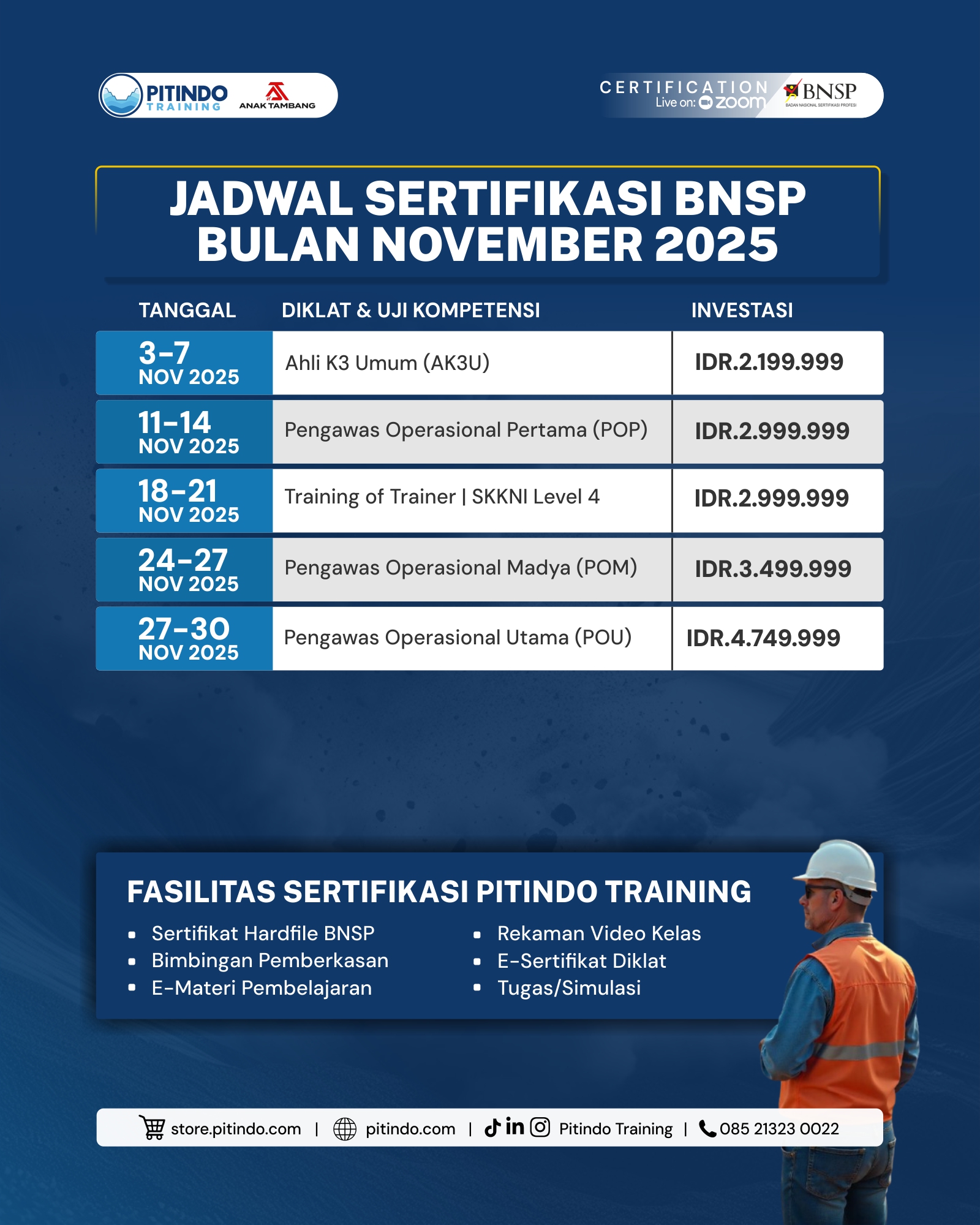 JADWAL NOV-II 2025 JADWAL NOV-II 2025