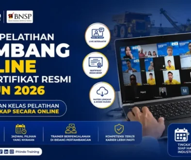 Kelas Pelatihan Tambang Online Bersertifikat Resmi Tahun 2026