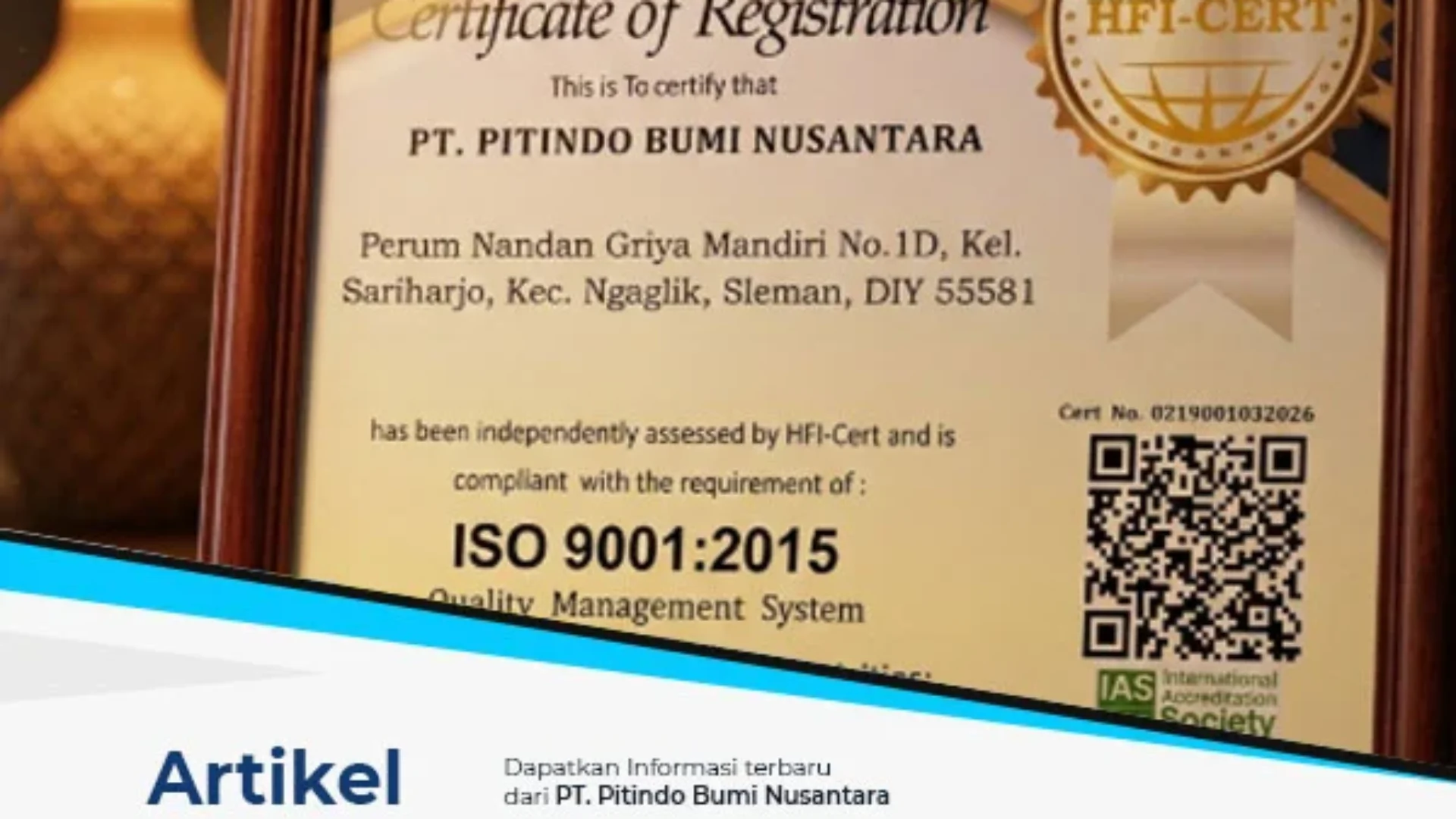 Pitindo Training Resmi Bersertifikat