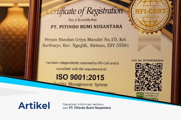 Pitindo Training Resmi Bersertifikat