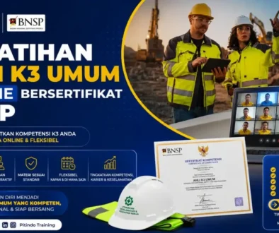 Pelatihan Ahli K3 Umum Online Bersertifikat BNSP Resmi