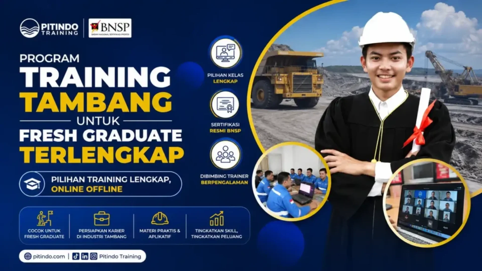 Program Training Tambang untuk Fresh Graduate Terlengkap