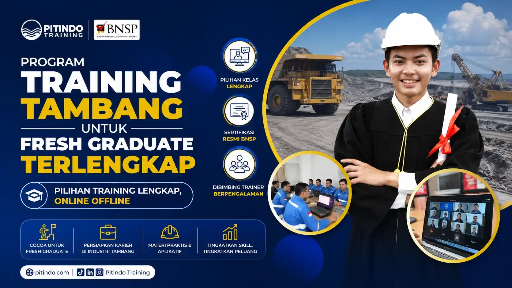 Program Training Tambang untuk Fresh Graduate Terlengkap