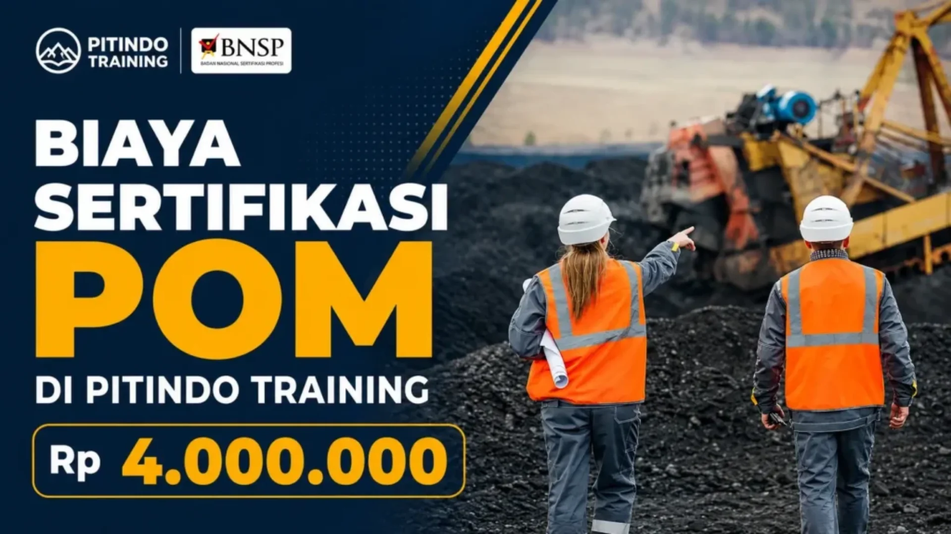 Biaya Sertifikasi Pengawas Operasional Madya (POM) di Pitindo Training