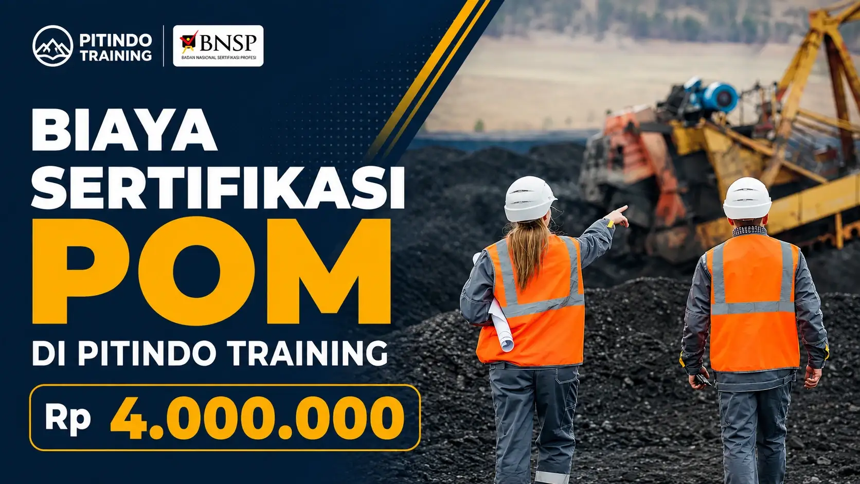 Biaya Sertifikasi Pengawas Operasional Madya (POM) di Pitindo Training