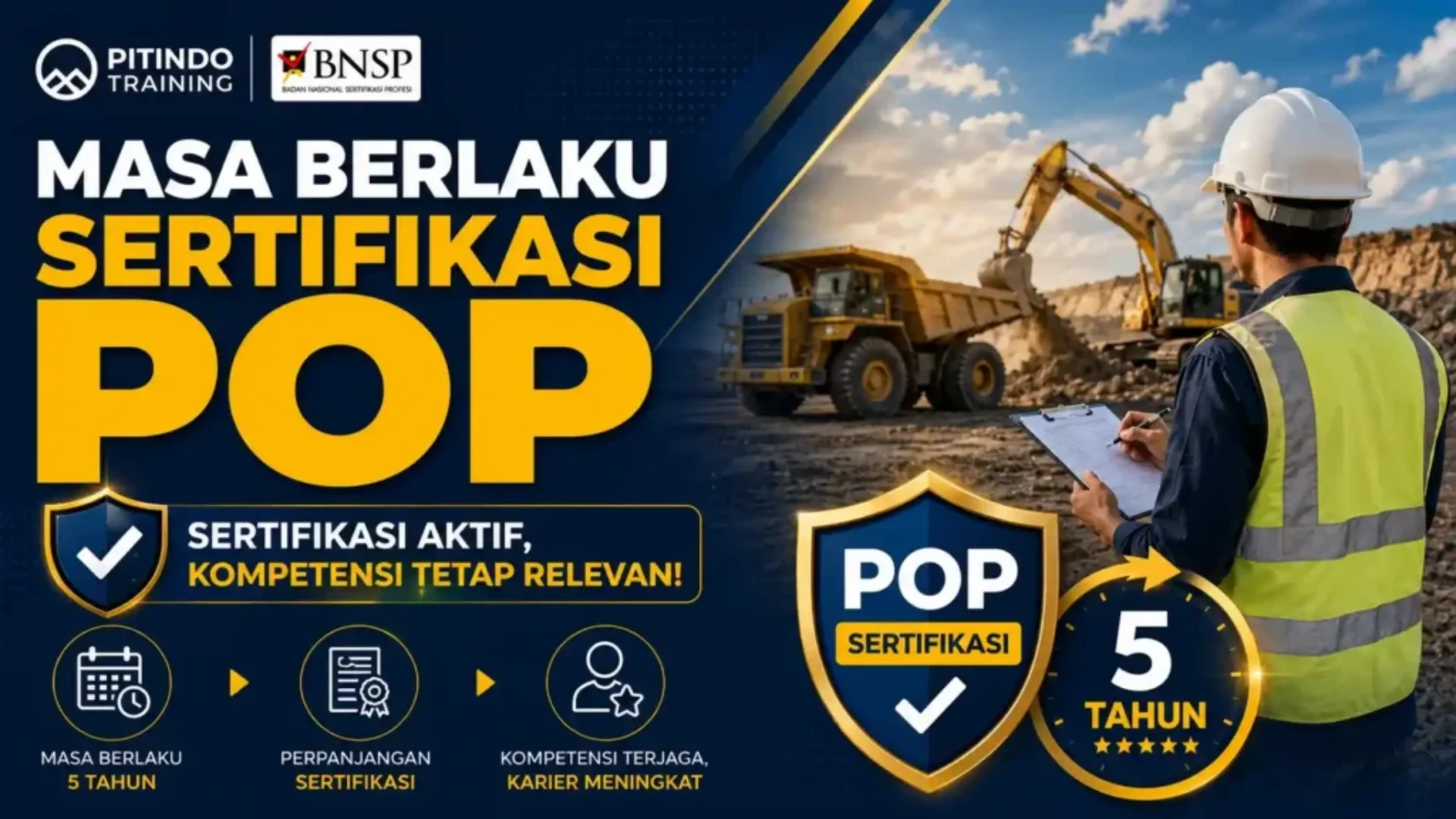 Masa Berlaku Sertifikasi POP