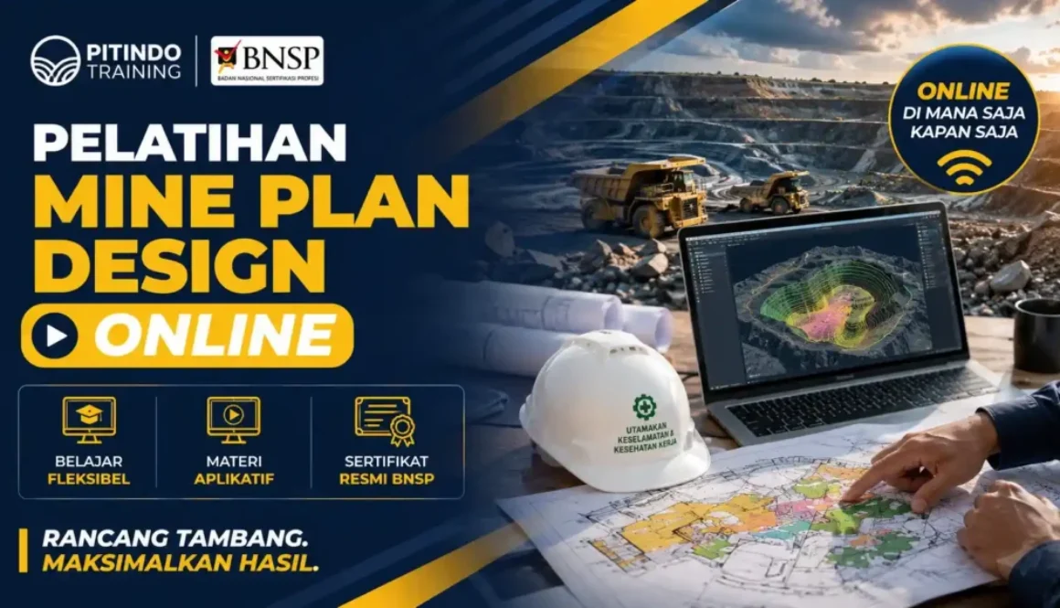 Pelatihan Mine Plan Design Online