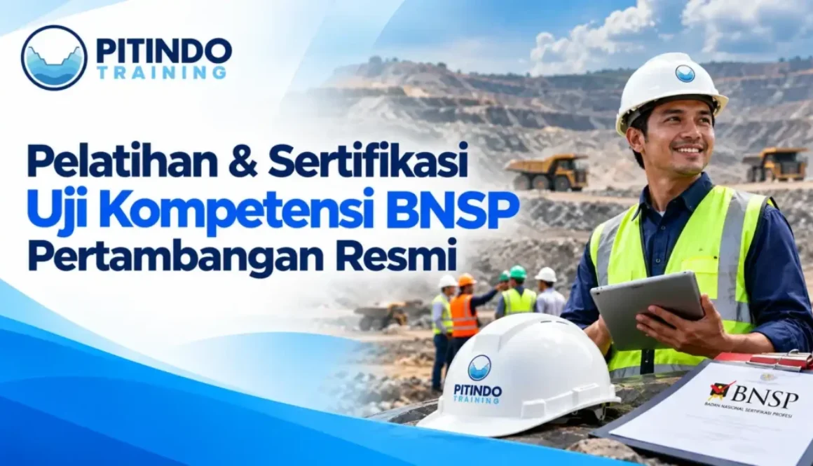 Pelatihan & Sertifikasi Uji Kompetensi BNSP Pertambangan bersama Pitindo Training