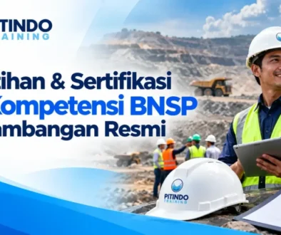 Pelatihan & Sertifikasi Uji Kompetensi BNSP Pertambangan bersama Pitindo Training