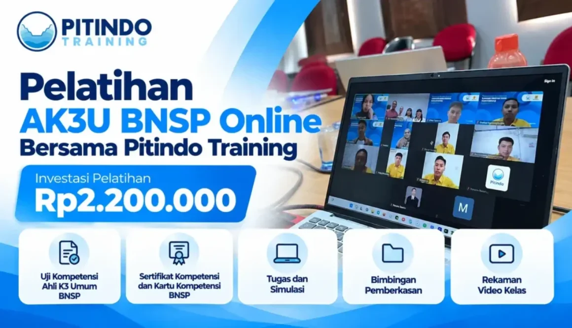 Pelatihan AK3U BNSP Online Biaya, Kelas & Sertifikasi