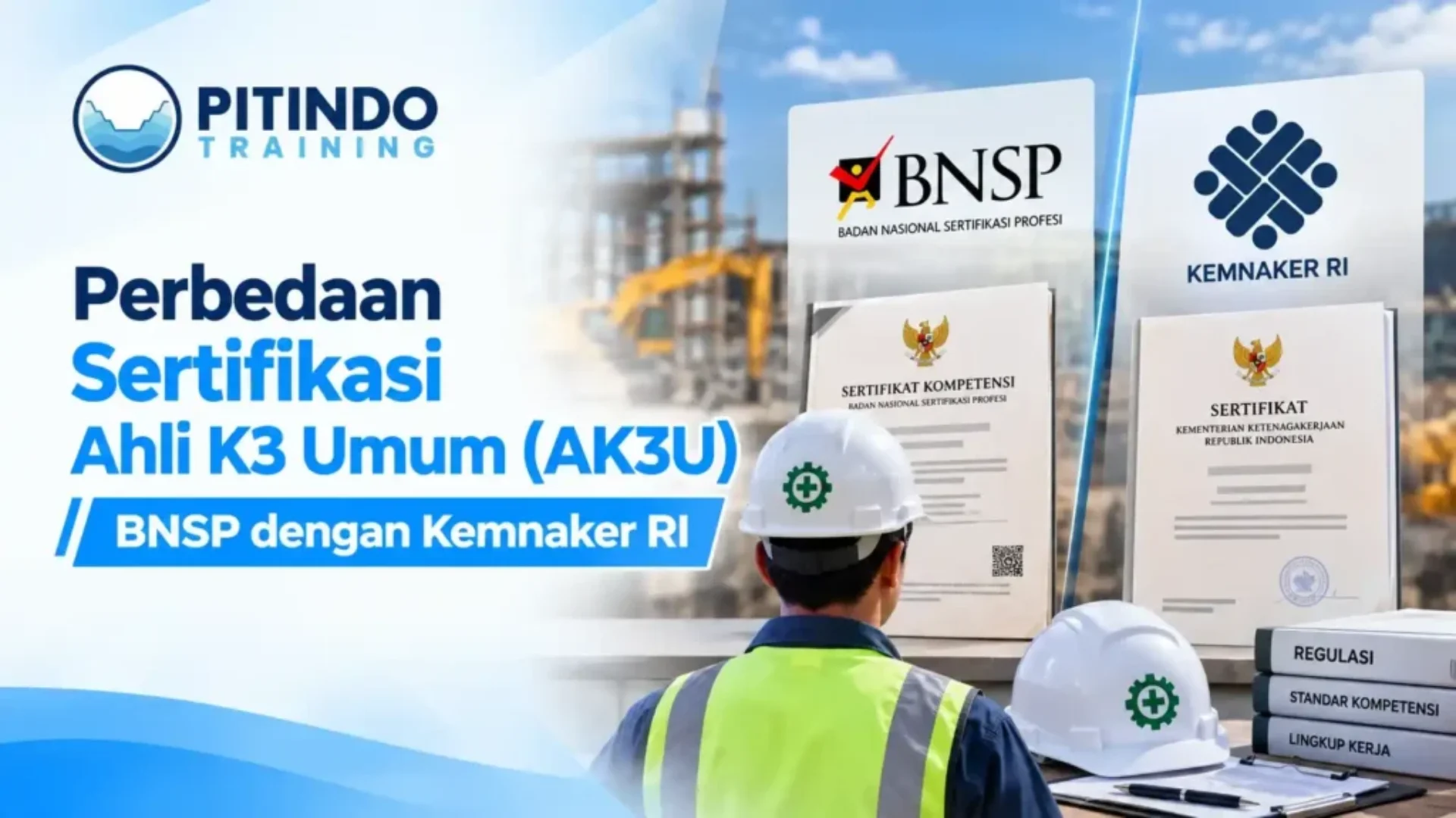Perbedaan Sertifikasi Ahli K3 Umum (AK3U) BNSP dengan Kemnaker RI
