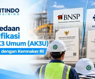 Perbedaan Sertifikasi Ahli K3 Umum (AK3U) BNSP dengan Kemnaker RI