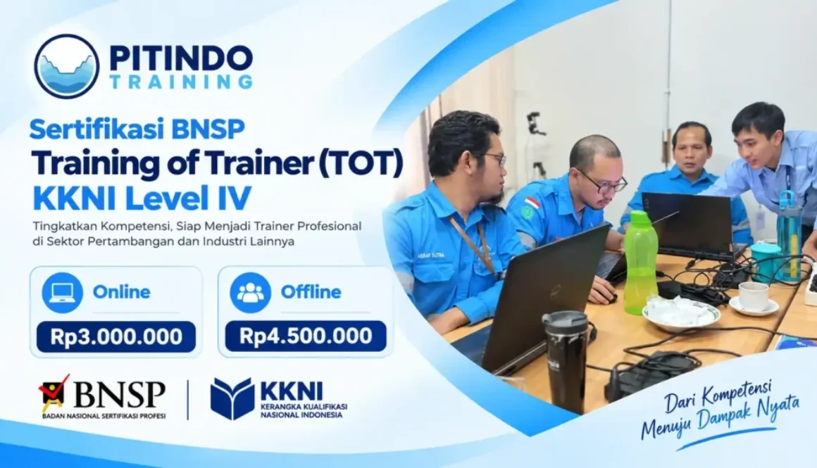 Sertifikasi BNSP Training of Trainer (TOT) KKNI Level IV