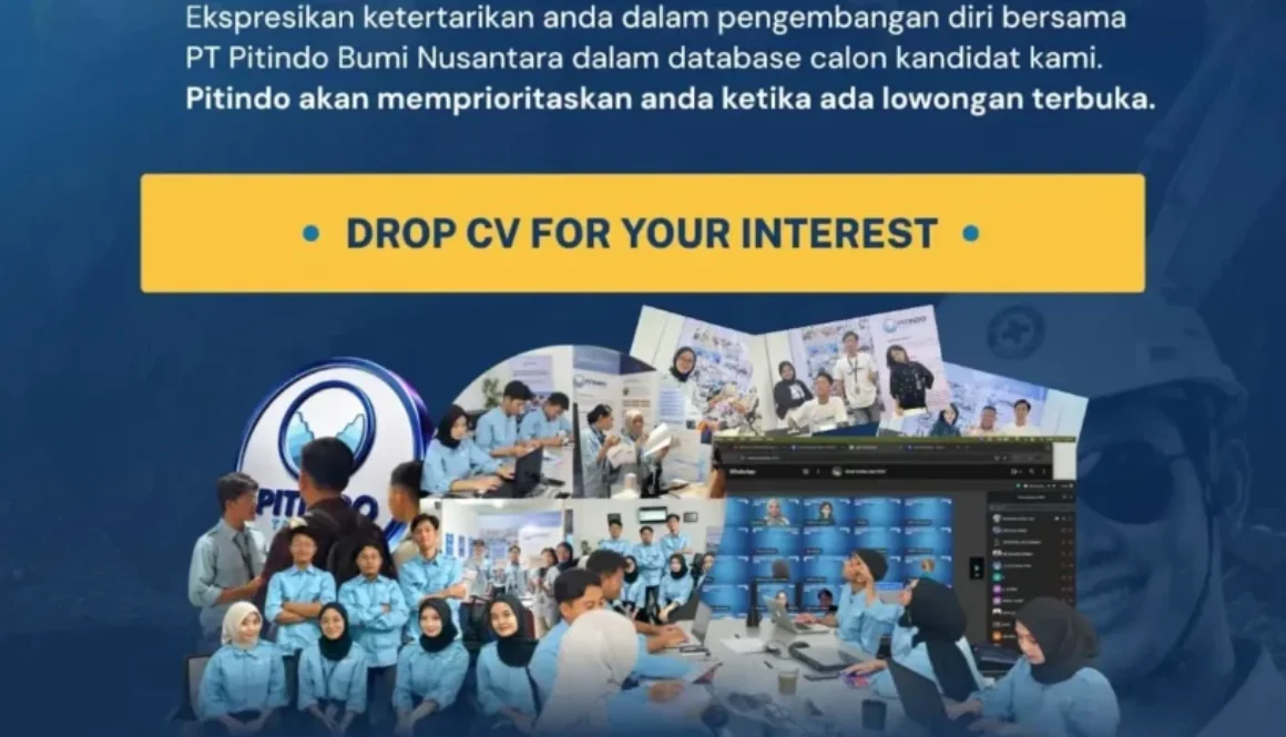 Talent Pool Expression of Interest Pitindo 6 September 2026
