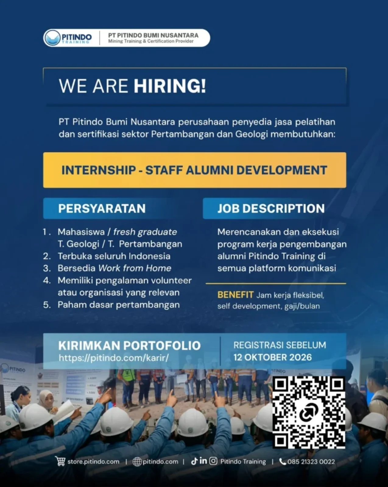 Internship - Staff Alumni Development Oktober