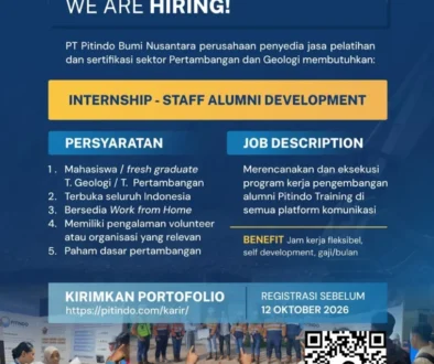Internship - Staff Alumni Development Oktober