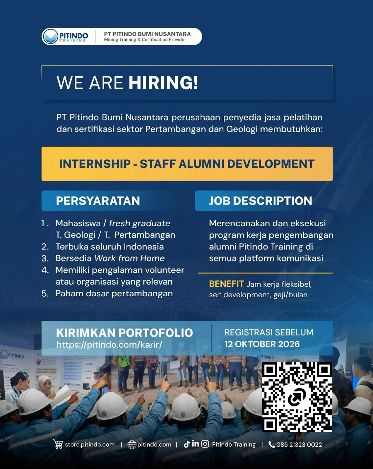 Internship - Staff Alumni Development Oktober