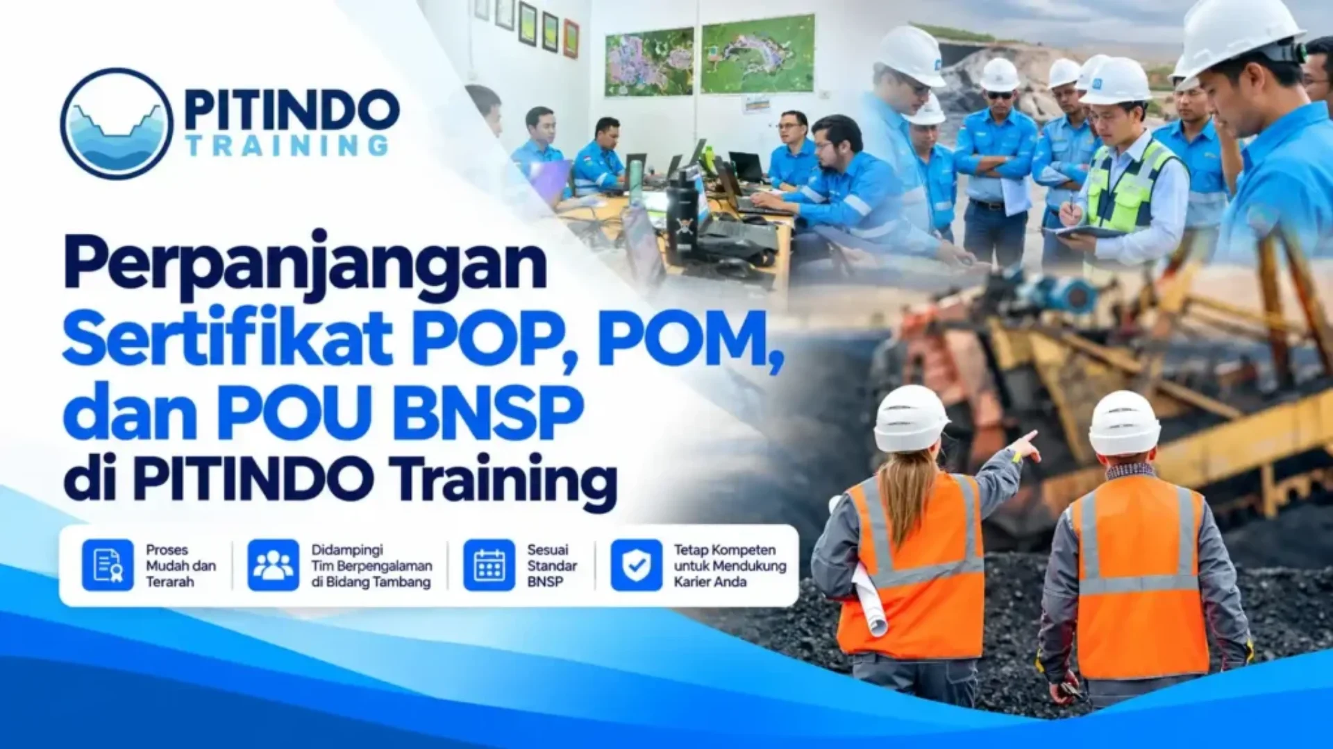 Perpanjangan Sertifikat POP, POM, dan POU BNSP