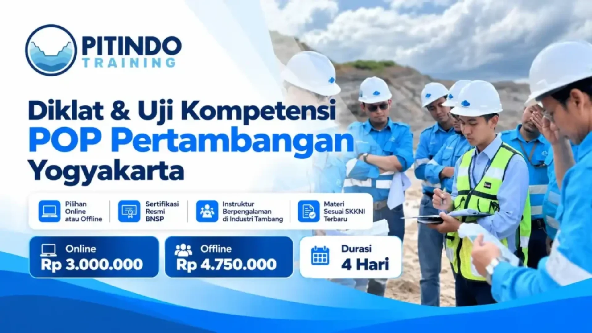 Training & Uji Kompetensi POP Pertambangan Yogyakarta